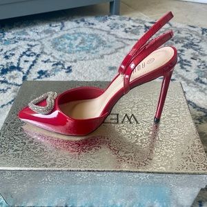 *Brand New* Beautiful Patent Leather Slingback Heels